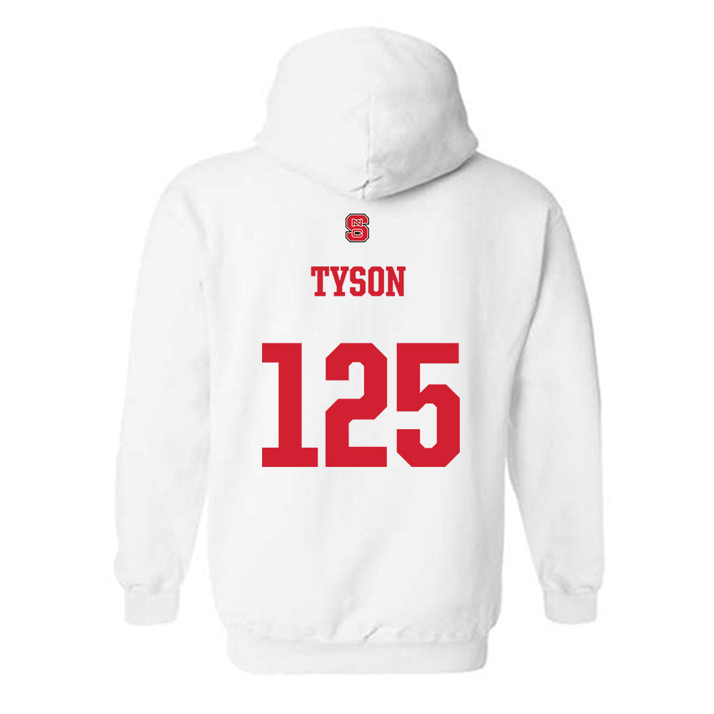 NC State - NCAA Wrestling : Marcus Tyson - Generic Shersey Hooded Sweatshirt-1