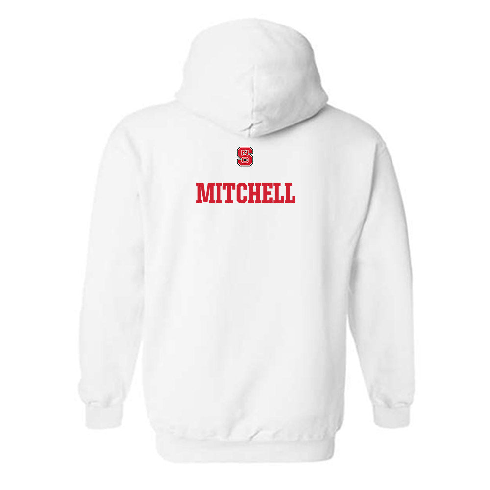 NC State - NCAA Women's Track & Field : Iniyah Mitchell - Generic Shersey Hooded Sweatshirt-1