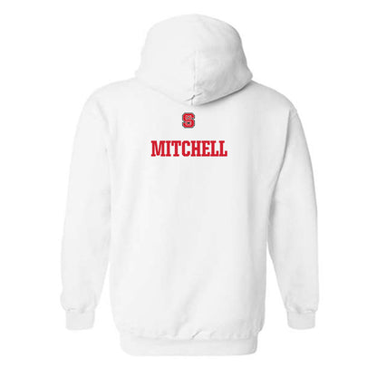 NC State - NCAA Women's Track & Field : Iniyah Mitchell - Generic Shersey Hooded Sweatshirt-1