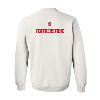NC State - NCAA Women's Track & Field : Sadie Featherstone - Generic Shersey Crewneck Sweatshirt-1