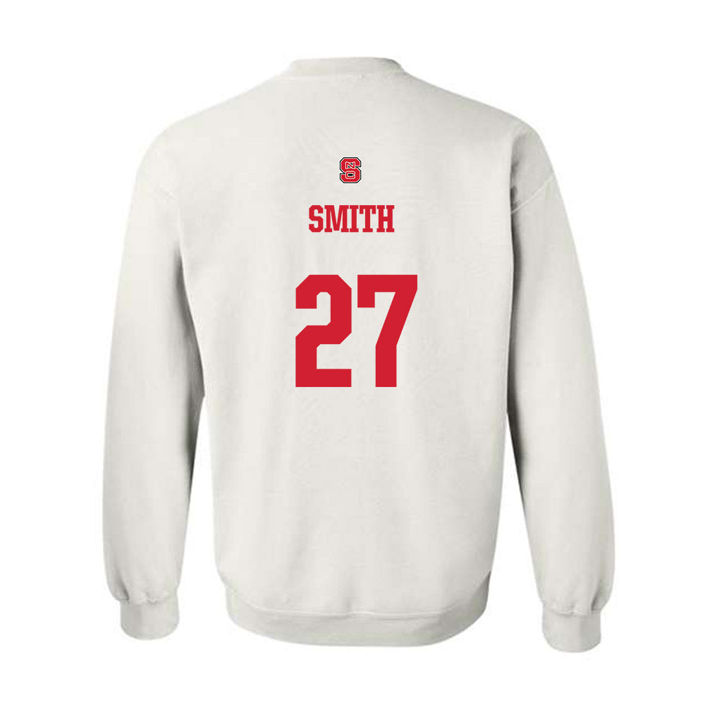 NC State - NCAA Women's Soccer : Mackenzie Smith - Generic Shersey Crewneck Sweatshirt-1