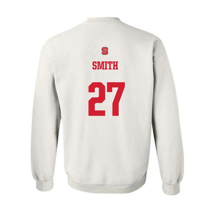 NC State - NCAA Women's Soccer : Mackenzie Smith - Generic Shersey Crewneck Sweatshirt-1