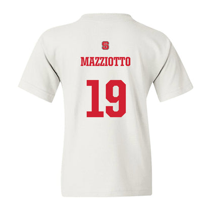 NC State - NCAA Women's Soccer : Antonella Mazziotto - Generic Shersey Youth T-Shirt-1