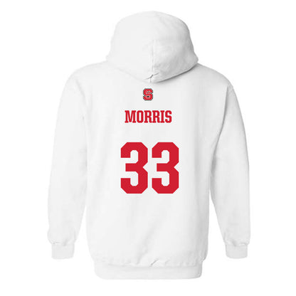 NC State - NCAA Baseball : Kaden Morris - Generic Shersey Hooded Sweatshirt