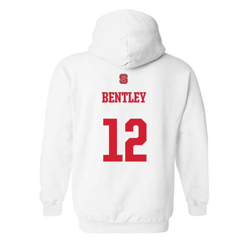 NC State - NCAA Baseball : Quinn Bentley - Generic Shersey Hooded Sweatshirt-1