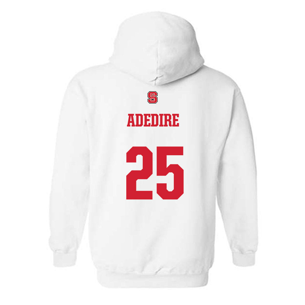 NC State - NCAA Football : Joseph Adedire - Generic Shersey Hooded Sweatshirt-1
