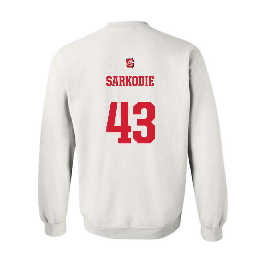 NC State - NCAA Football : Koby Sarkodie - Generic Shersey Crewneck Sweatshirt-1