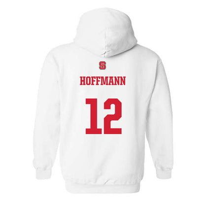NC State - NCAA Football : teddy hoffmann - Generic Shersey Hooded Sweatshirt-1