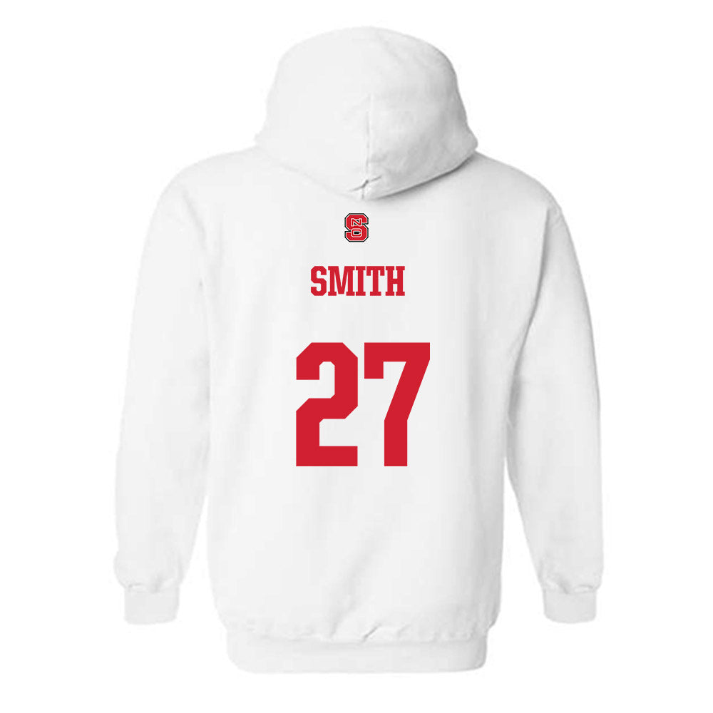 NC State - NCAA Women's Soccer : Mackenzie Smith - Generic Shersey Hooded Sweatshirt-1