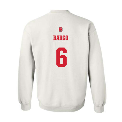 NC State - NCAA Baseball : Dalton Bargo - Generic Shersey Crewneck Sweatshirt-1
