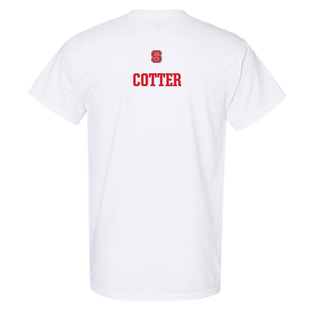 NC State - NCAA Women's Swimming & Diving : Keelan Cotter - Generic Shersey T-Shirt-1