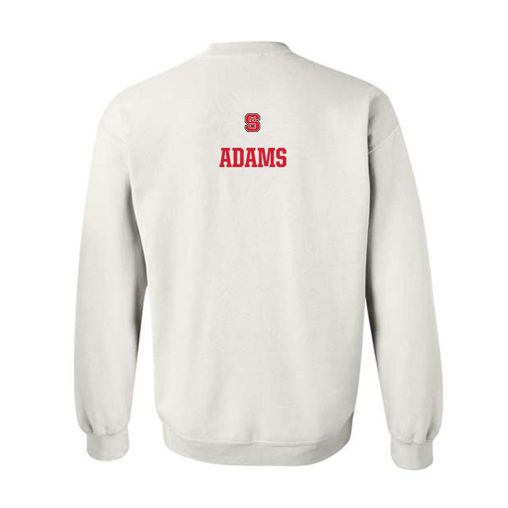 NC State - NCAA Men's Track & Field : Tyson Adams - Generic Shersey Crewneck Sweatshirt-1