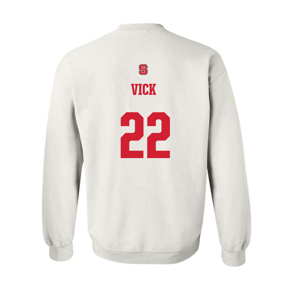 NC State - NCAA Football : Jackson Vick - Generic Shersey Crewneck Sweatshirt-1