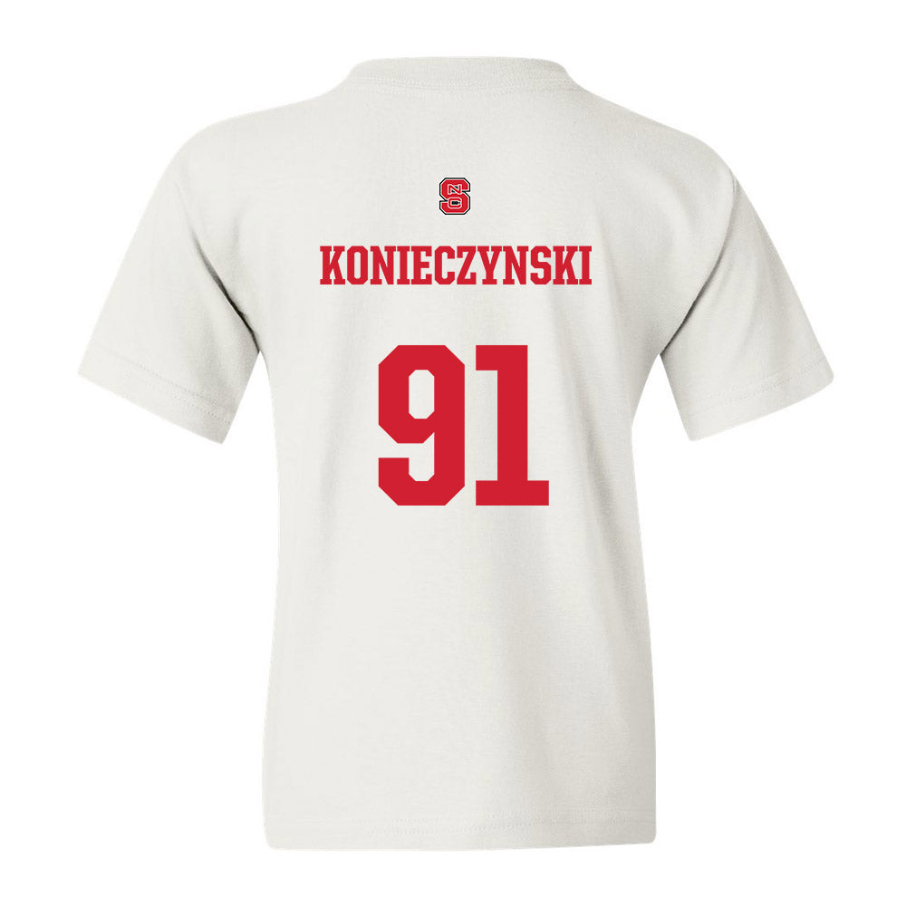 NC State - NCAA Football : Nick Konieczynski - Generic Shersey Youth T-Shirt
