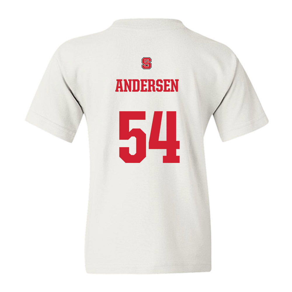 NC State - NCAA Football : Teague Andersen - Generic Shersey Youth T-Shirt-1