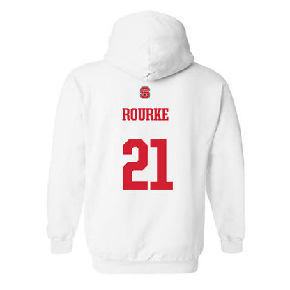 NC State - NCAA Softball : Reese Rourke - Generic Shersey Hooded Sweatshirt-1