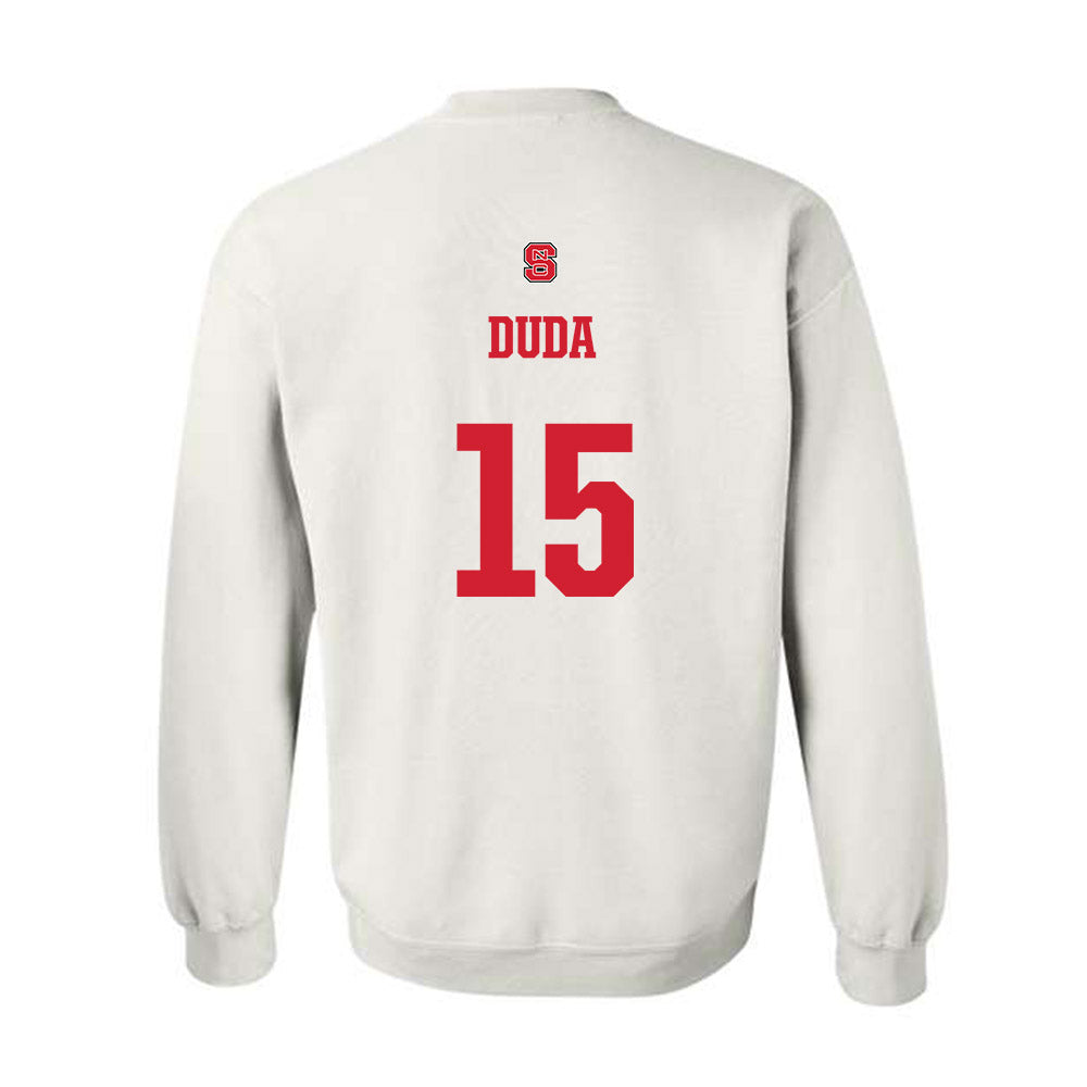 NC State - NCAA Women's Soccer : Daisy Duda - Generic Shersey Crewneck Sweatshirt-1