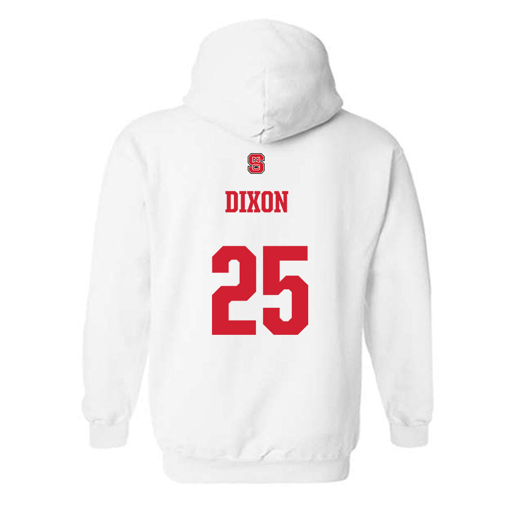 NC State - NCAA Football : Sterling Dixon - Generic Shersey Hooded Sweatshirt-1