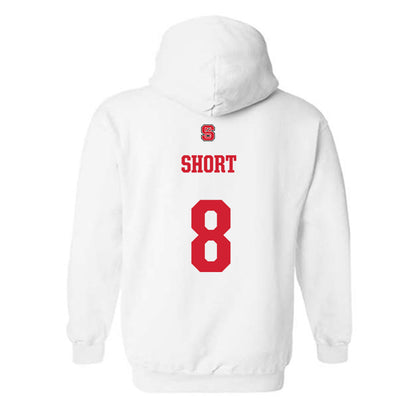 NC State - NCAA Softball : Carly Short - Generic Shersey Hooded Sweatshirt-1