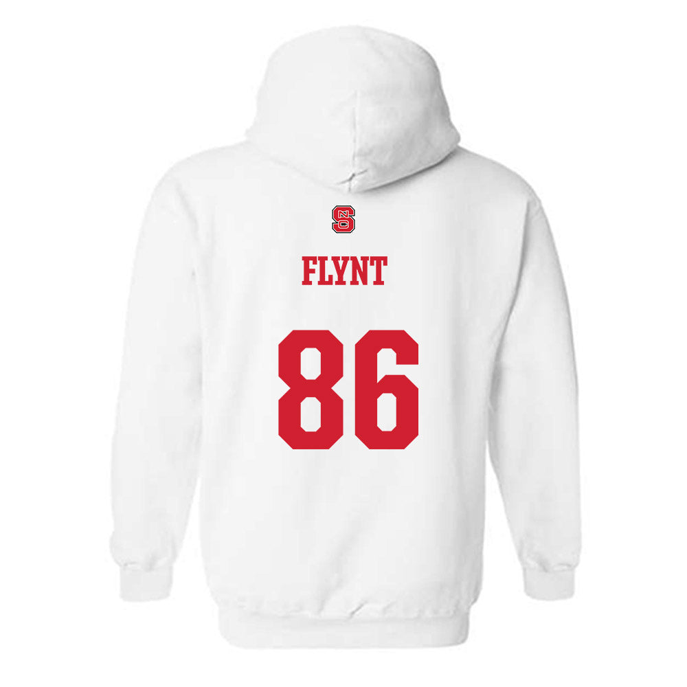 NC State - NCAA Football : Ian Flynt - Generic Shersey Hooded Sweatshirt-1