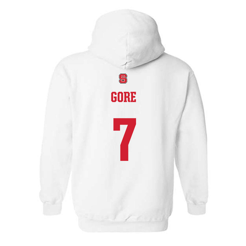 NC State - NCAA Softball : Wynne Gore - Hooded Sweatshirt Classic Shersey