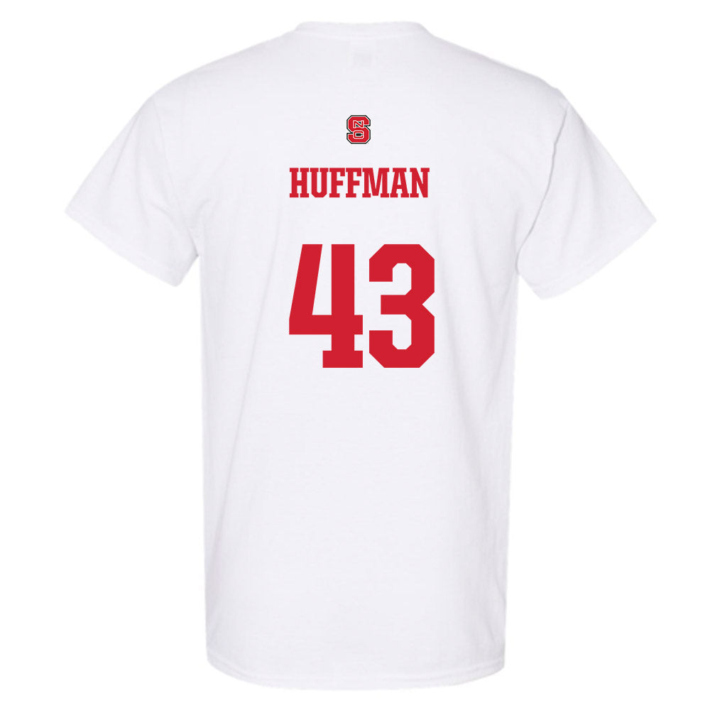 NC State - NCAA Football : Nathan Huffman - Generic Shersey T-Shirt-1
