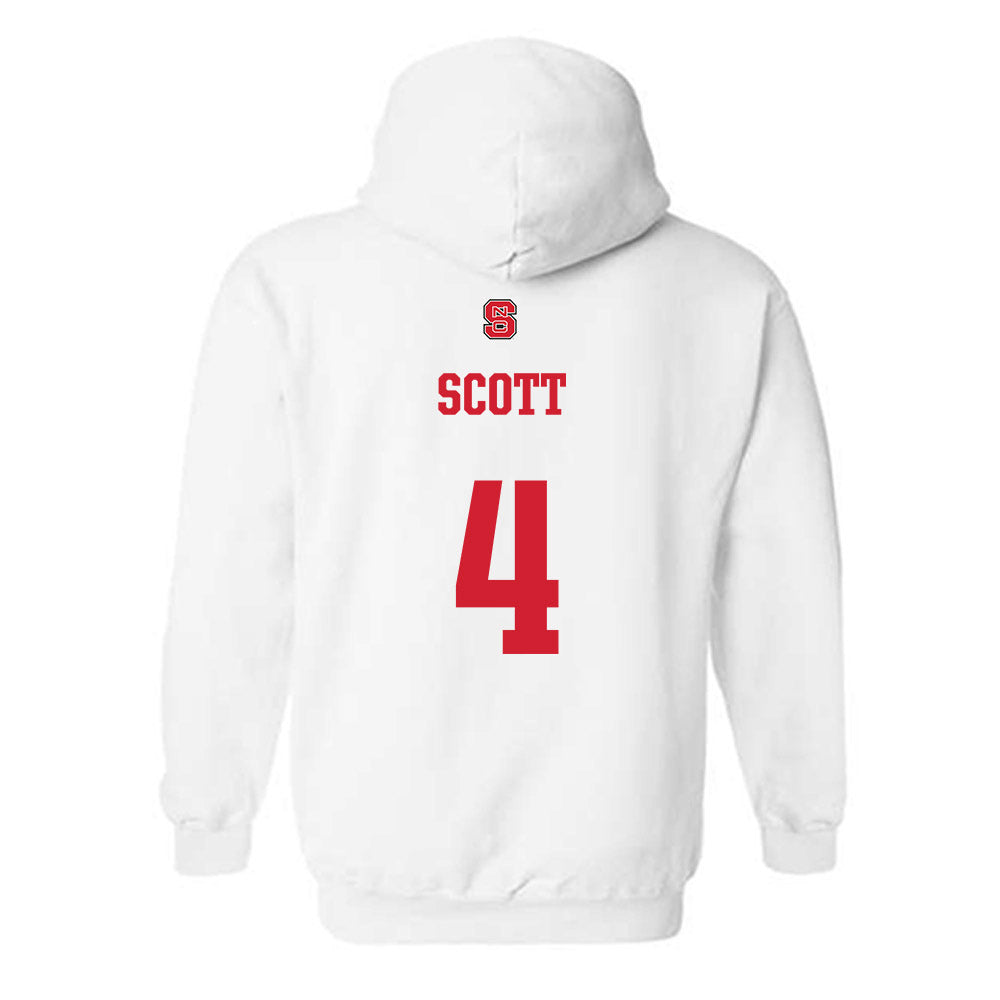 NC State - NCAA Football : Jayden Scott - Generic Shersey Hooded Sweatshirt-1
