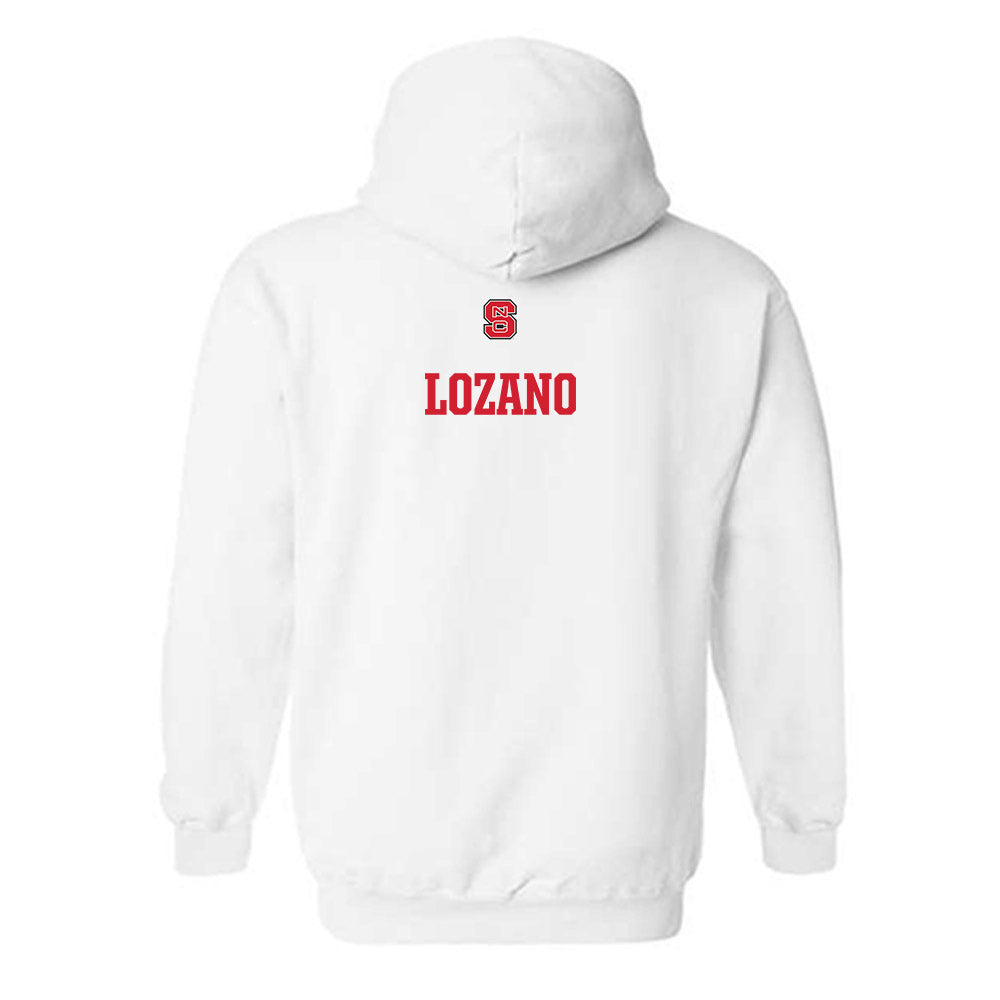 NC State - NCAA Cheerleading : Marcus Lozano - Generic Shersey Hooded Sweatshirt