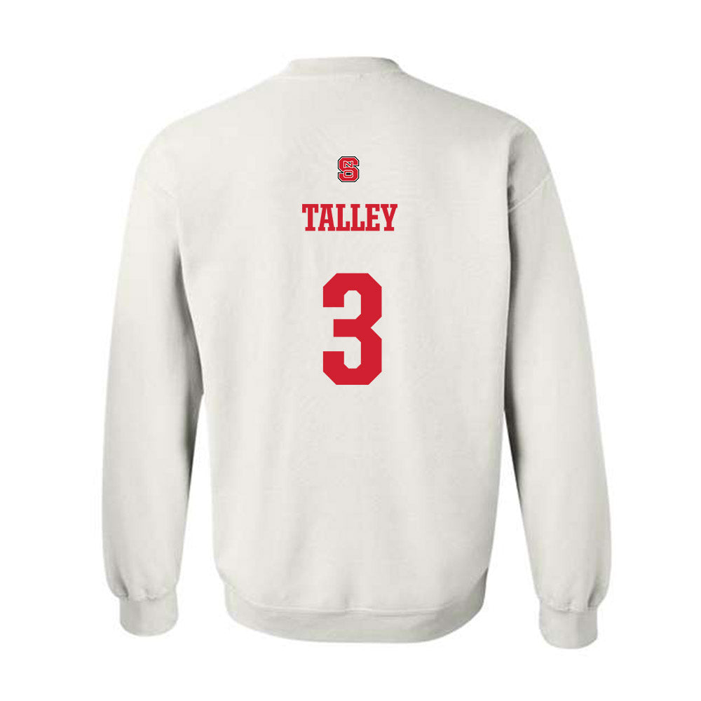 NC State - NCAA Softball : Morgen Talley - Generic Shersey Crewneck Sweatshirt-1