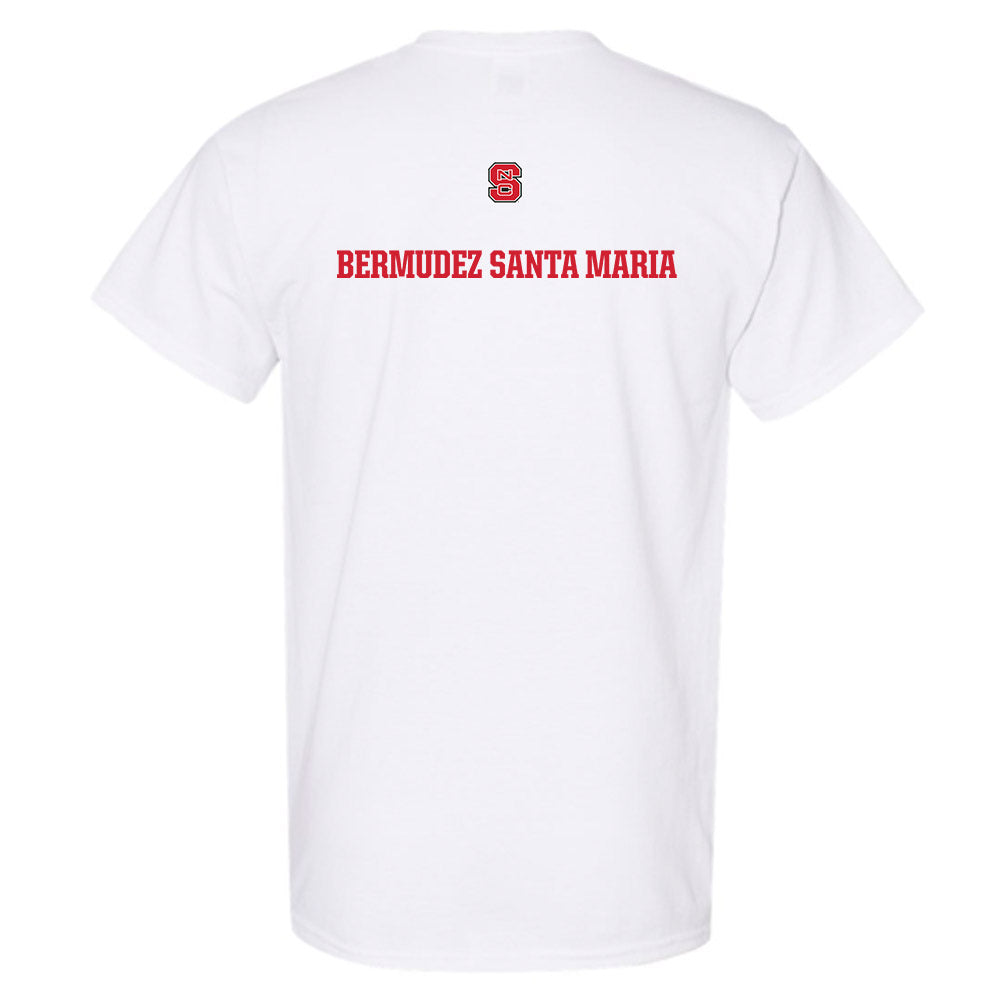 NC State - NCAA Men's Swimming & Diving : Simon Bermudez Santa Maria - Generic Shersey T-Shirt