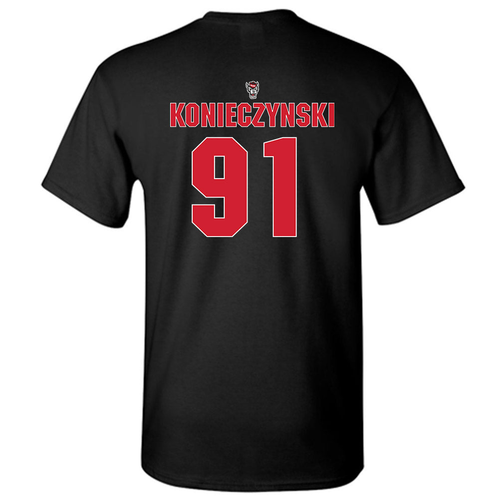 NC State - NCAA Football : Nick Konieczynski - T-Shirt