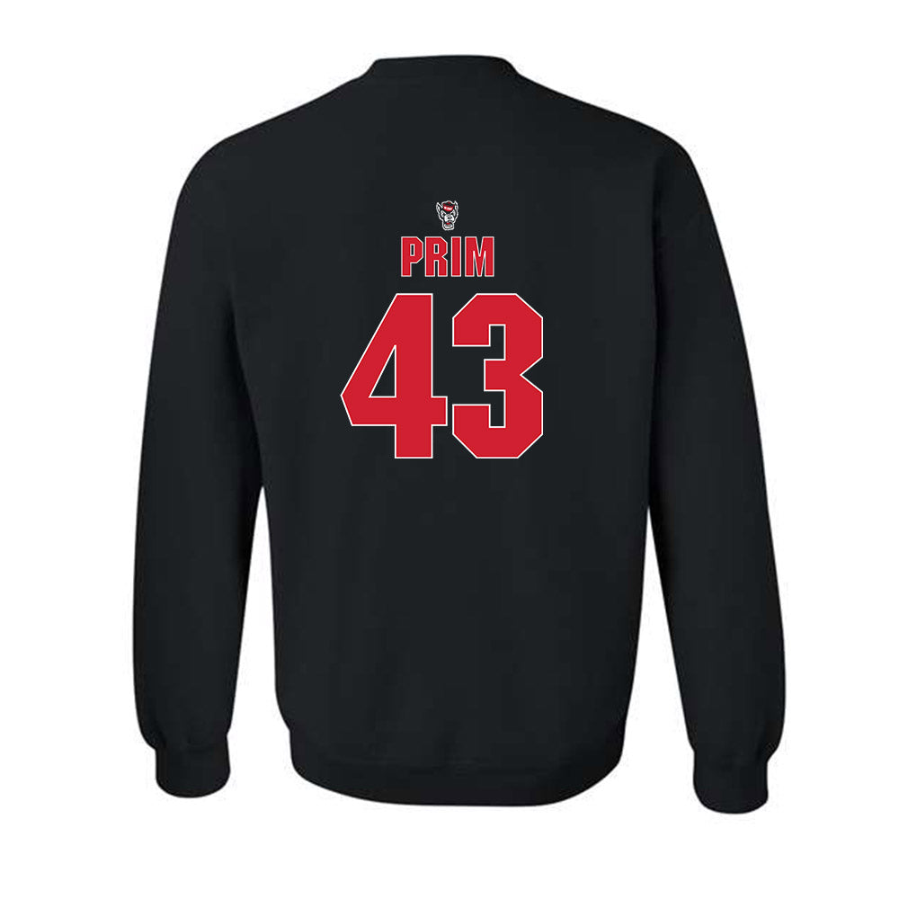 NC State - NCAA Football : AJ Prim - Sports Shersey Crewneck Sweatshirt-1