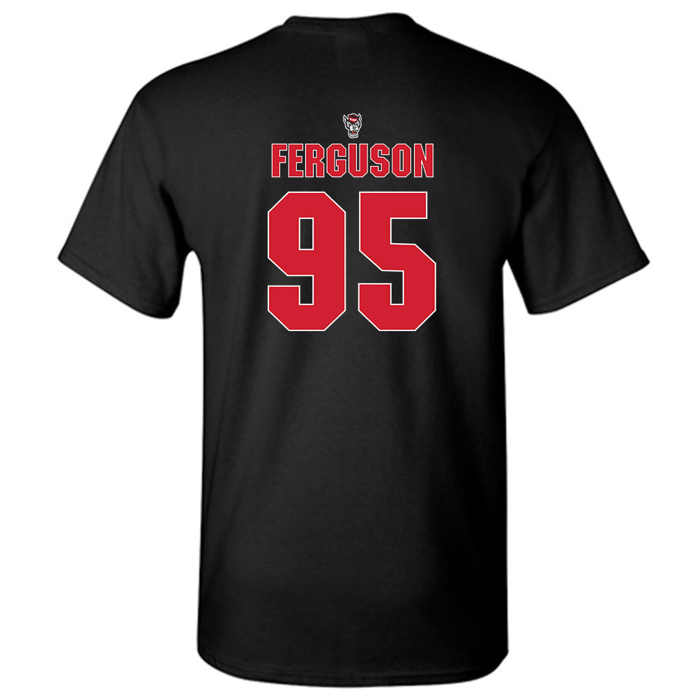 NC State - NCAA Football : Jacquey Ferguson - Sports Shersey T-Shirt-1