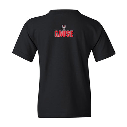 NC State - NCAA Football : Davion Gause - Sports Shersey Youth T-Shirt-1