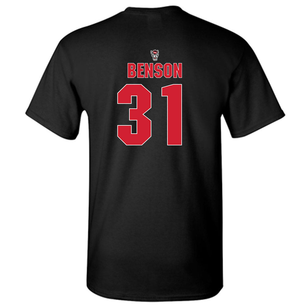 NC State - NCAA Football : Bailey Benson - Sports Shersey T-Shirt-1