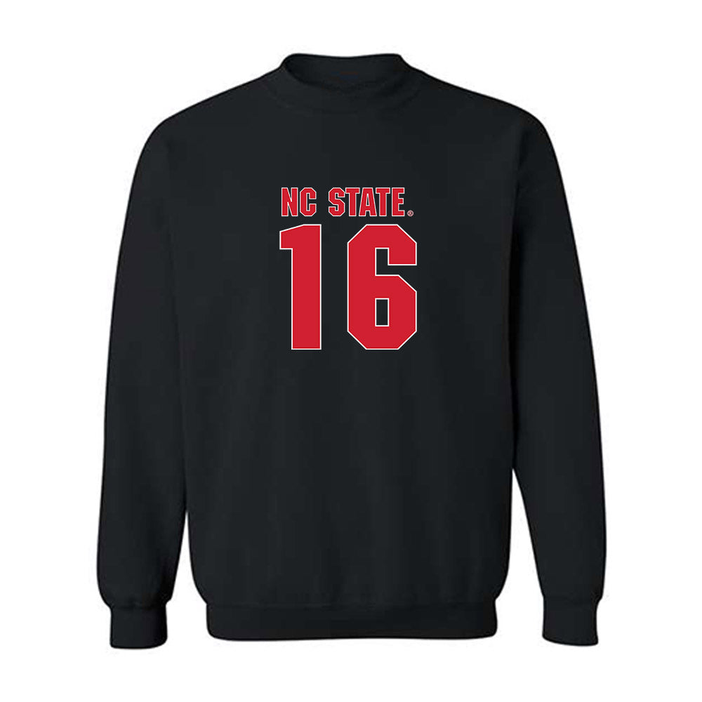 NC State - NCAA Football : King Mack - Sports Shersey Crewneck Sweatshirt-0
