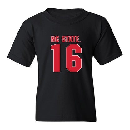 NC State - NCAA Football : Pluto Surratt - Sports Shersey Youth T-Shirt-0