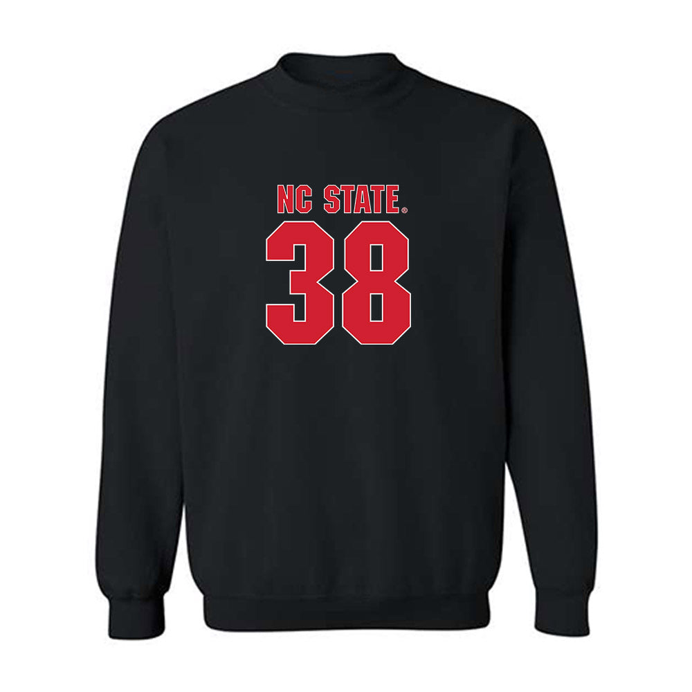 NC State - NCAA Football : Logan Foust - Sports Shersey Crewneck Sweatshirt-0