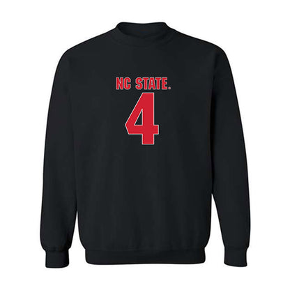 NC State - NCAA Football : Jayden Scott - Sports Shersey Crewneck Sweatshirt-0