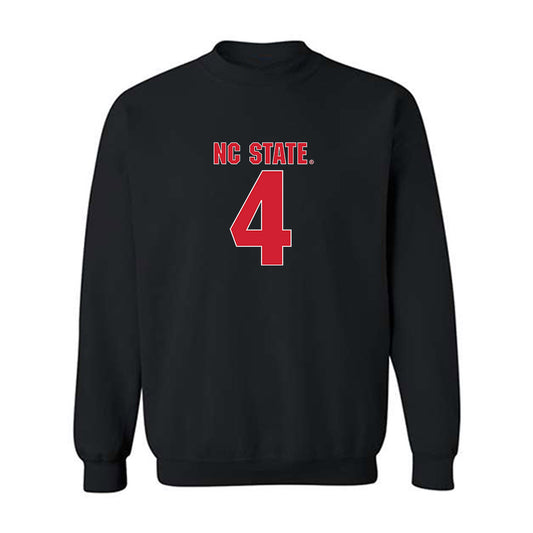 NC State - NCAA Football : Jayden Scott - Sports Shersey Crewneck Sweatshirt-0