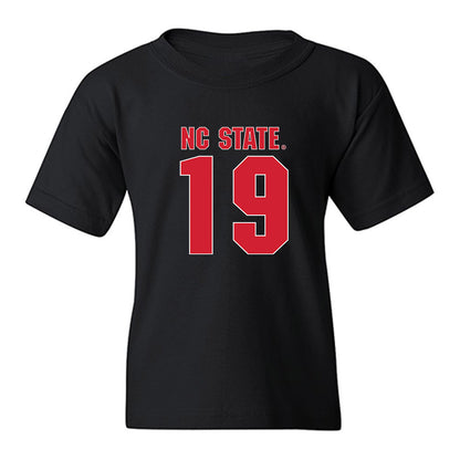NC State - NCAA Football : DaKaari Nelson - Sports Shersey Youth T-Shirt-0