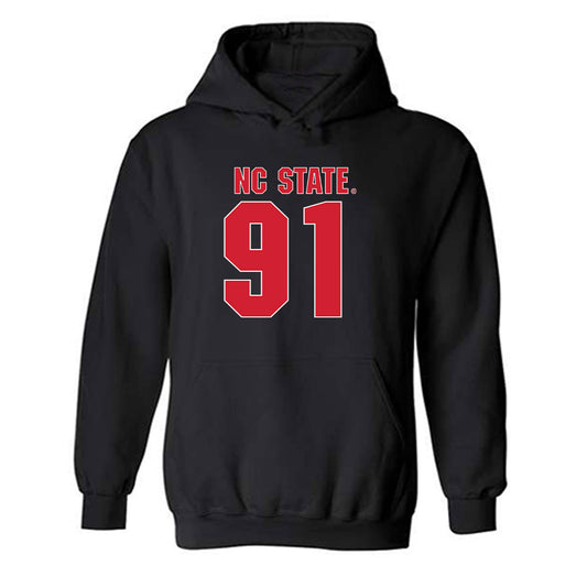NC State - NCAA Football : Nick Konieczynski - Hooded Sweatshirt