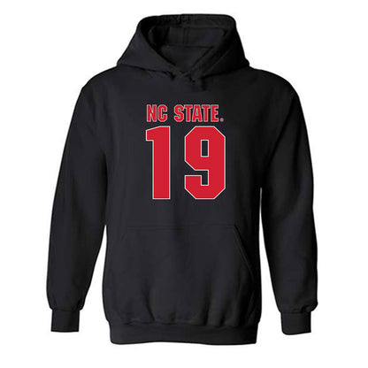 NC State - NCAA Football : DaKaari Nelson - Sports Shersey Hooded Sweatshirt-0