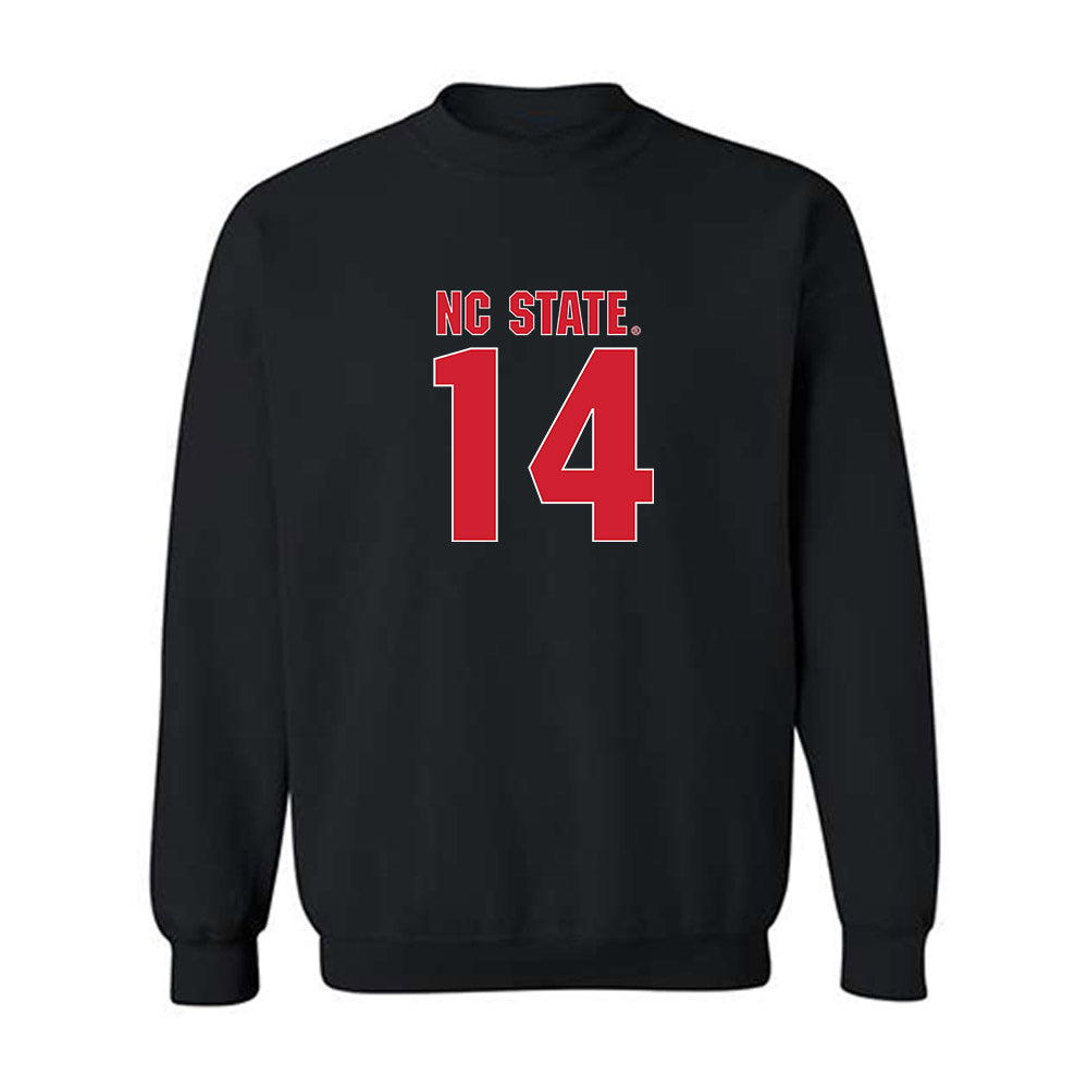 NC State - NCAA Football : Jacob Smith - Sports Shersey Crewneck Sweatshirt-0