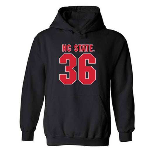 NC State - NCAA Football : Tristen Hill - Sports Shersey Hooded Sweatshirt-0