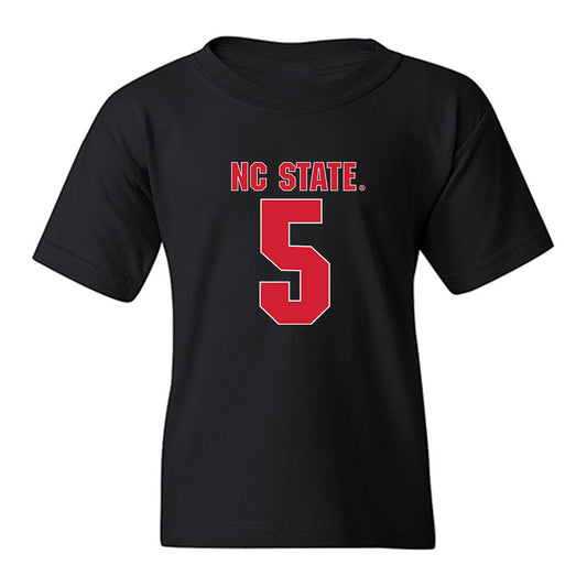 NC State - NCAA Football : Harvey Dyson III - Sports Shersey Youth T-Shirt-0