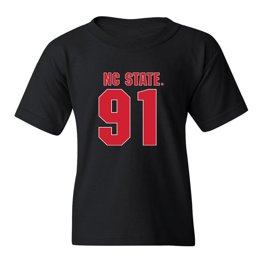 NC State - NCAA Football : Nick Konieczynski - Youth T-Shirt