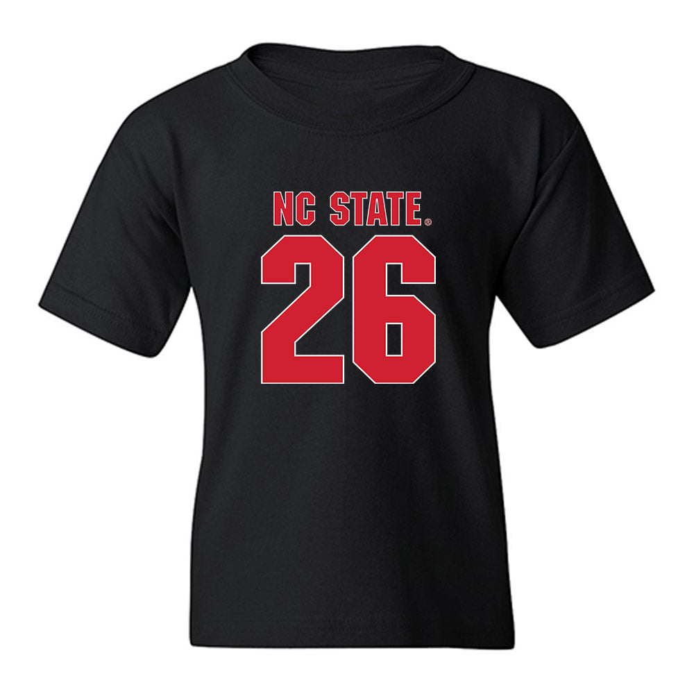 NC State - NCAA Football : Jordyn Best - Sports Shersey Youth T-Shirt-0