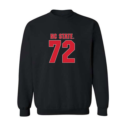 NC State - NCAA Football : Spike Sowells - Sports Shersey Crewneck Sweatshirt-0