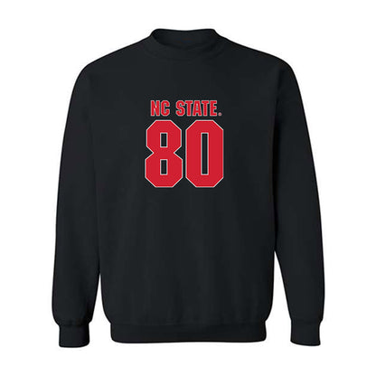 NC State - NCAA Football : Ethan Dowdy - Sports Shersey Crewneck Sweatshirt-0